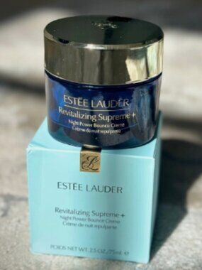 NEW Estée Lauder Revitalizing Supreme+ Night Power Bounce Crème 2.5oz / 75ml